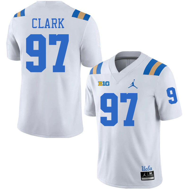 Kenny Clark UCLA Jersey,UCLA Bruins #97 Kenny Clark Jersey Youth College Football Uniforms-White